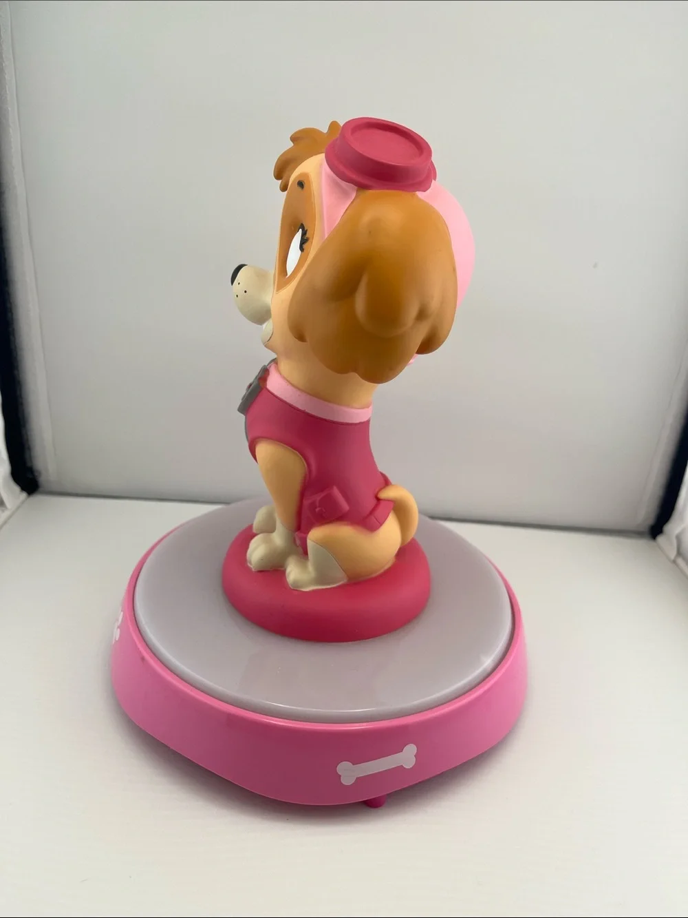 Paw Patrol Skye Pink and Cream Figure Night Light